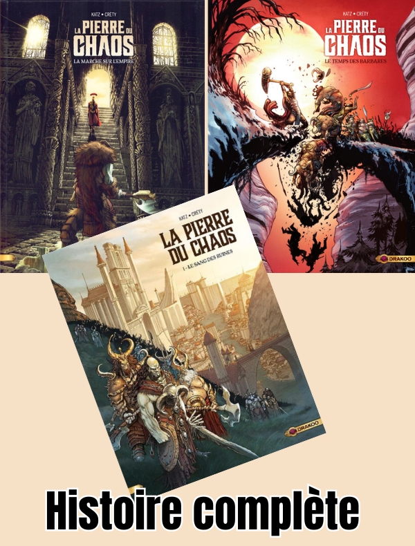 La pierre du chaos livre 1•2•3